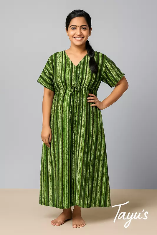 Feeding Dress-Kafton-Green