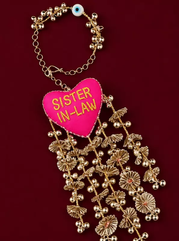 Sister-in-Law Heart Lumba Rakhi
