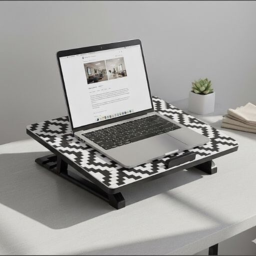 Chattai Black Laptop Stand
