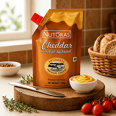 Nutoras Cheddar Cheese Spread 180G Nutoras Cheddar Cheese Spread 180G