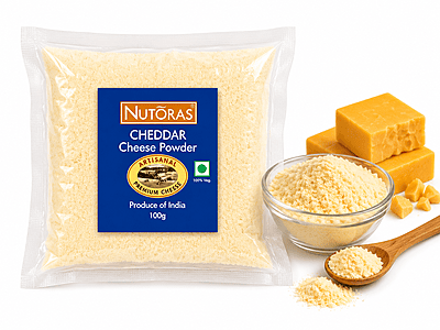 Nutoras Cheddar Cheese Powder 100G Nutoras Cheddar Cheese Powder 100G