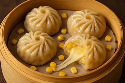 Frzn Corn Cheese Momo AF3 500g 20pcs