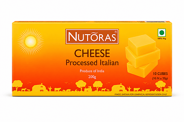 Nutoras Cheese Processed Italian (Cubes) 200G