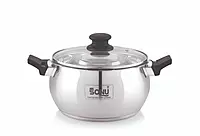 Sonu Chefmate Stainless Steel Multicooker Pressure Cooker (5.4 Litres) - All-in-One Steamer & Idli Maker