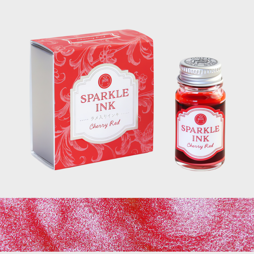 Guitar Sparkle Ink Cherry Red