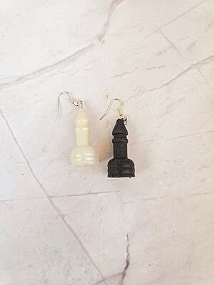 Chess Earrings - Pawn - Game Changer!!