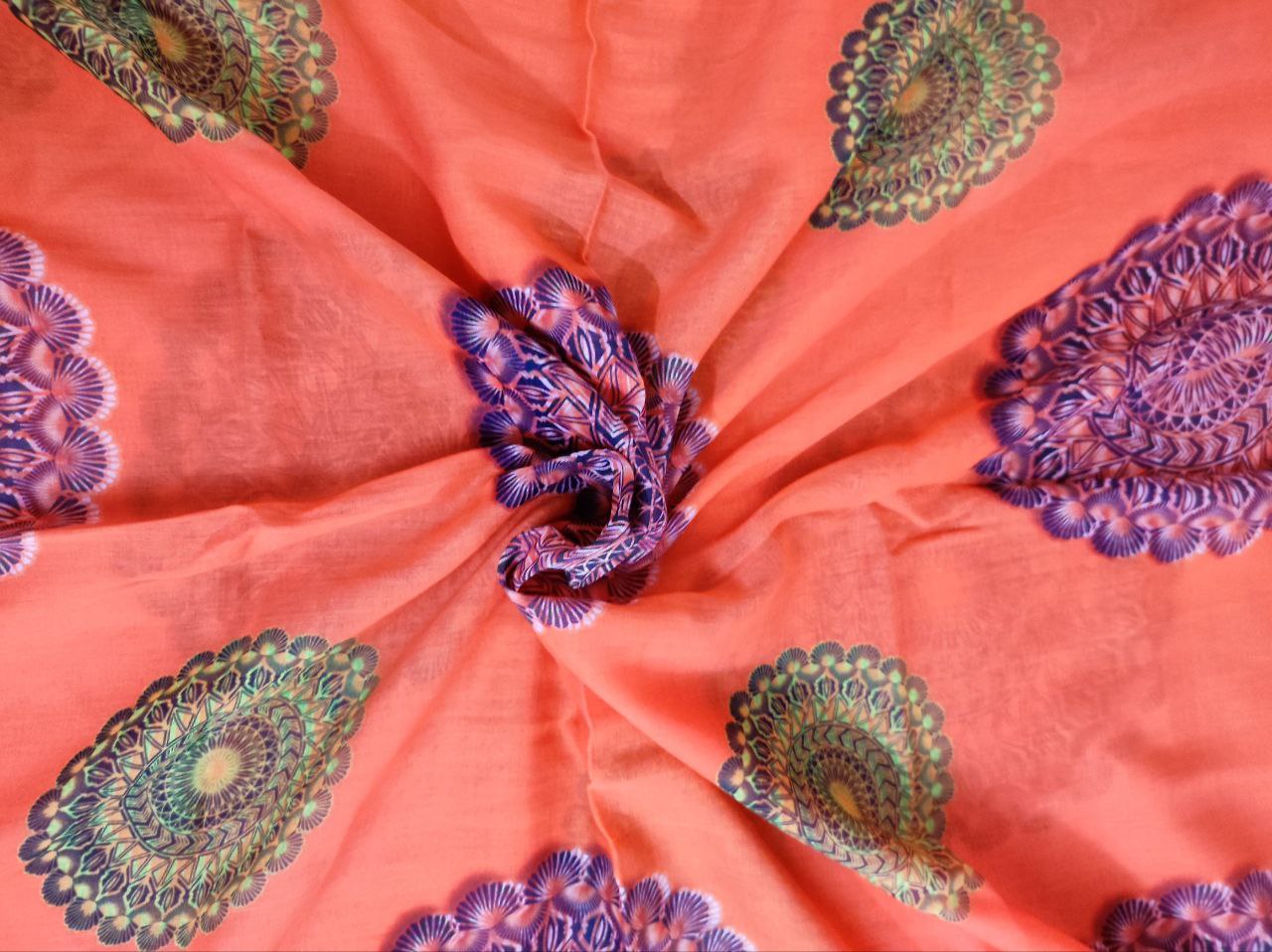 OIU Chetana Red-Orange Kurti