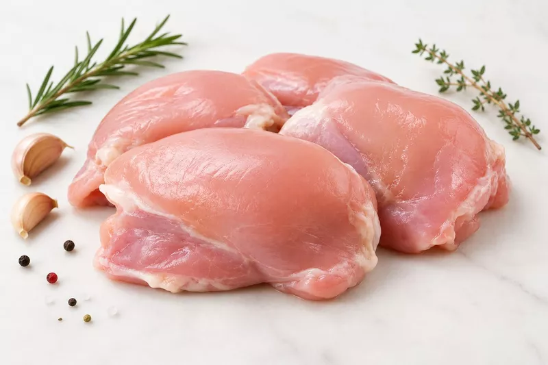 Chicken Boneless Thigh 500 Gms (Freshly Frozen | Antibiptic & Hormone Free)