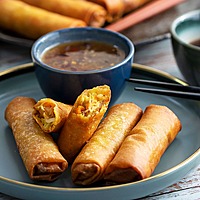 Frzn Chicken Spring Rolls 500g Pkt