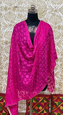 Chiffon Phulkari Dupatta - 4