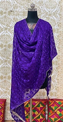 Chiffon Phulkari Dupatta - 5