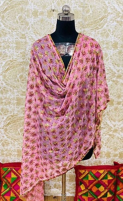 Chiffon Phulkari Dupatta - 7