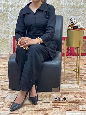 Chikankari Co-Ord Set Catalogue 2-Black