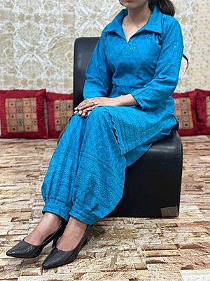 Chikankari Co-Ord Set Catalogue 4-Rama Chikankari Co-Ord Set Catalogue 4-Rama