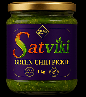 Green Chili Pickles 1 Kg Green Chili Pickles 1 Kg