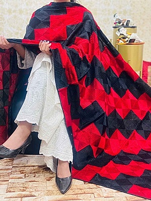 Chinon Multi Jaal Phulkari Dupatta - 5