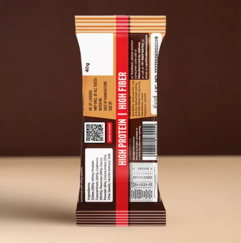 Protein Laddoo - Chocolate Fudge 40 Gms