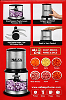 Chopper Inalsa Mini Bullet Inox Chopper Inalsa Mini Bullet Inox
