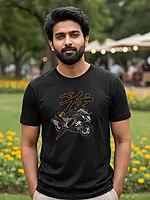 HAYABUSA ROUND NECK T-SHIRT BLACK
