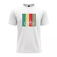 ART BICYCLE ROUND NECK T-SHIRT