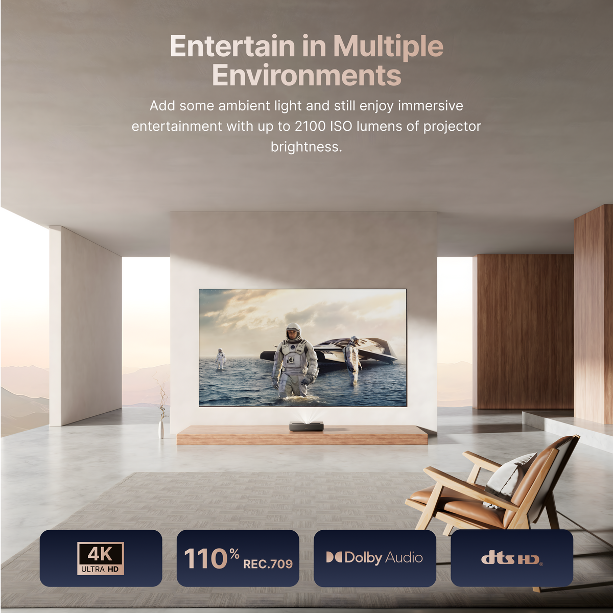 Formovie Cinema Edge 4K UST Laser Projector