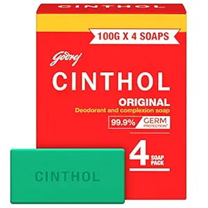 Cinthol Original Soap 100g (PACK OF 4)