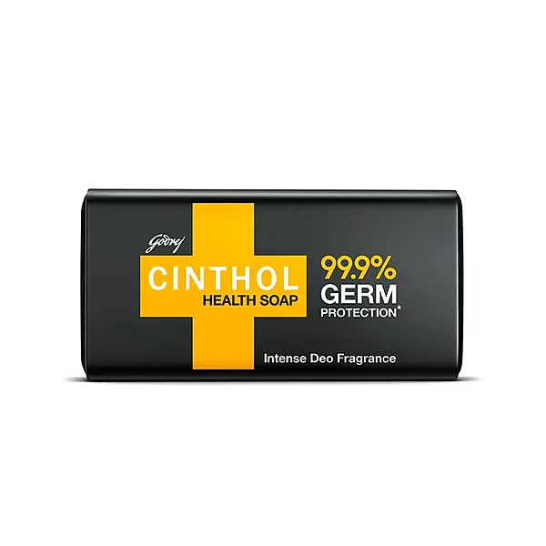 Cinthol Health Intense Deo Fragrance Bath Soap (BLACK)