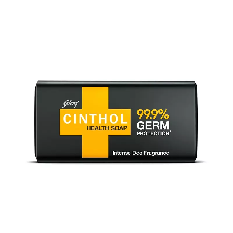 Cinthol Health Intense Deo Fragrance Bath Soap (BLACK)