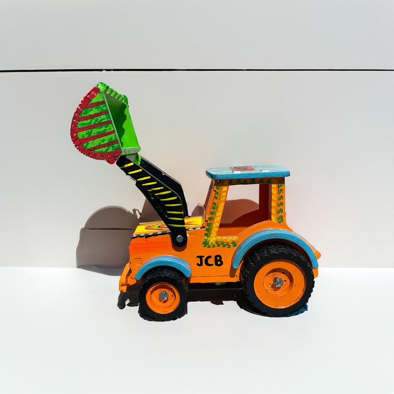 Classic Wooden Tractor Toy