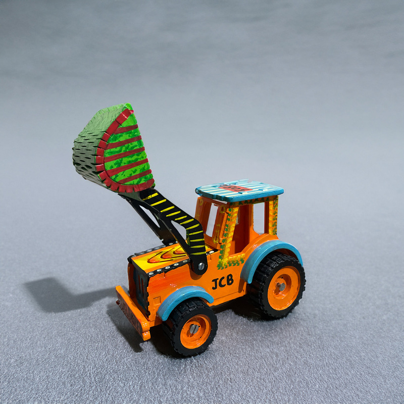 Classic Wooden Tractor Toy