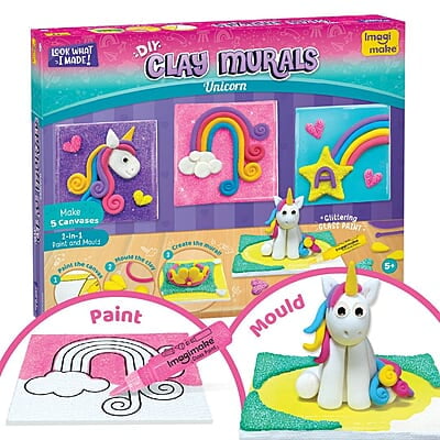 Clay Mural Unicorn 5 Design