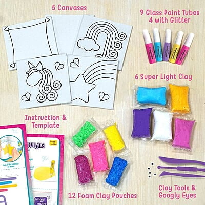 Clay Mural Unicorn 5 Design