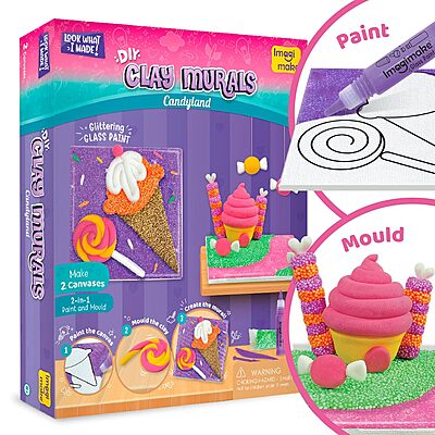Clay Murals - Candy Land 2 Design