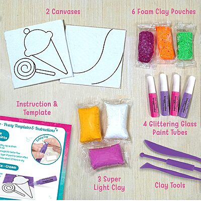 Clay Murals - Candy Land 2 Design