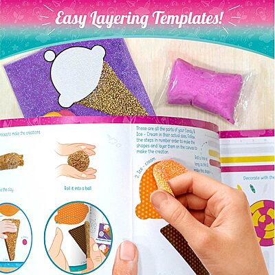 Clay Murals - Candy Land 2 Design