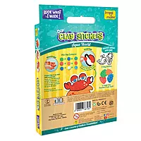 Clay Stickers - Aqua World