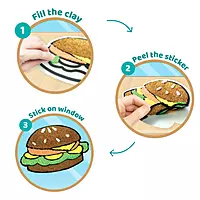 Clay Stickers -Yummy Treats