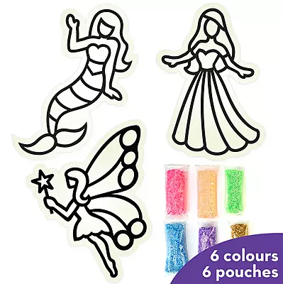 Clay Stickers Mini Princess