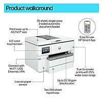 HP OJ PRO 9730 WF MFP Printer
