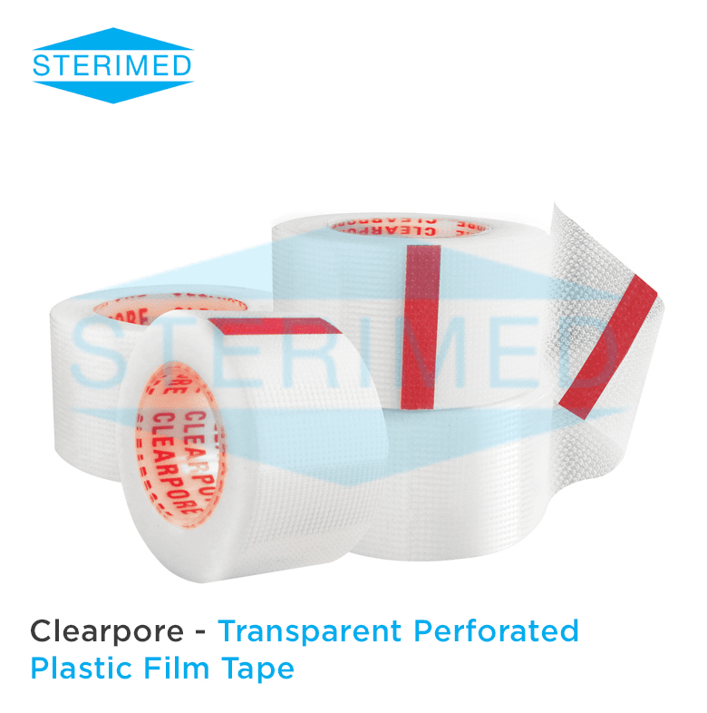 Clearpore, Perforated Transparent PE Tape