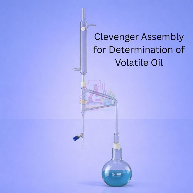 Clevenger Assembly for Determination of Volatile Oil