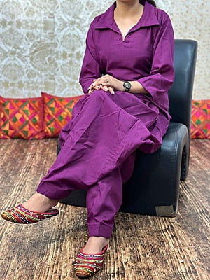 Premium Cotton Co-Ord Set Catalogue 12-Wine Premium Cotton Co-Ord Set Catalogue 12-Wine