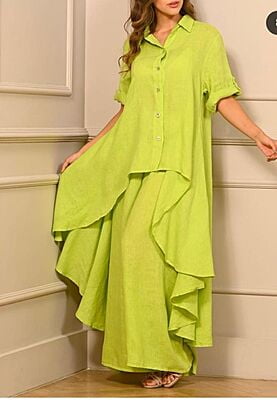 Premium Cotton Co-Ord Set Catalogue 3-Green Premium Cotton Co-Ord Set Catalogue 3-Green