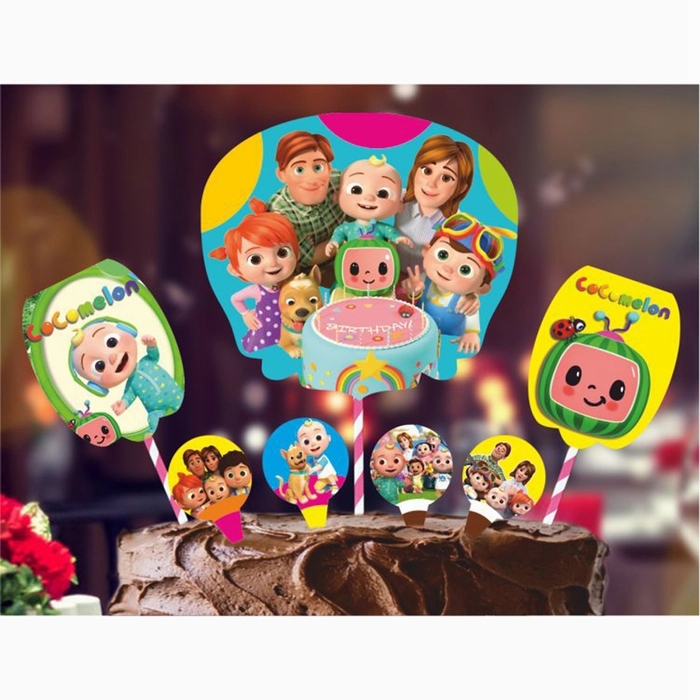 Cocomelon Decora Theme Topper
