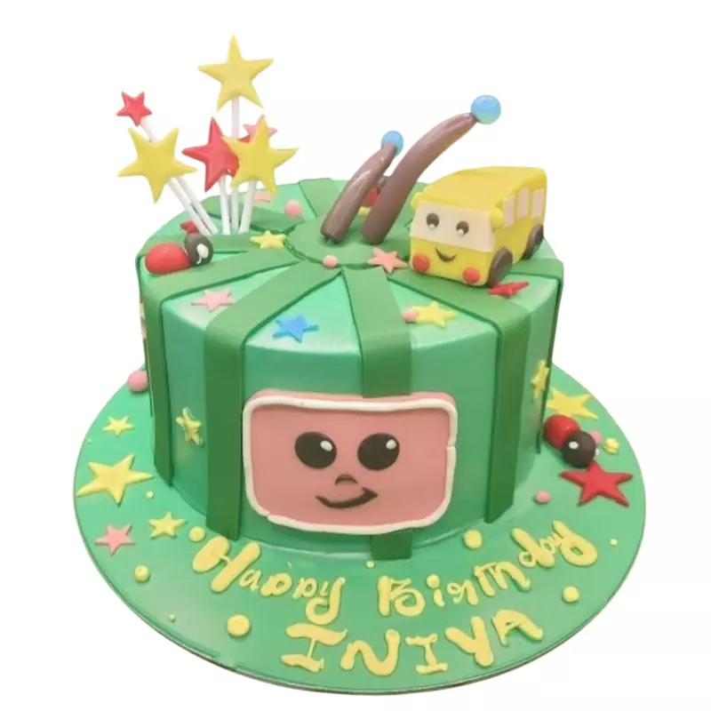 Cocomelon Theme Cake