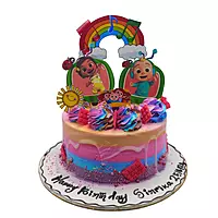 Cocomelon Theme Cake