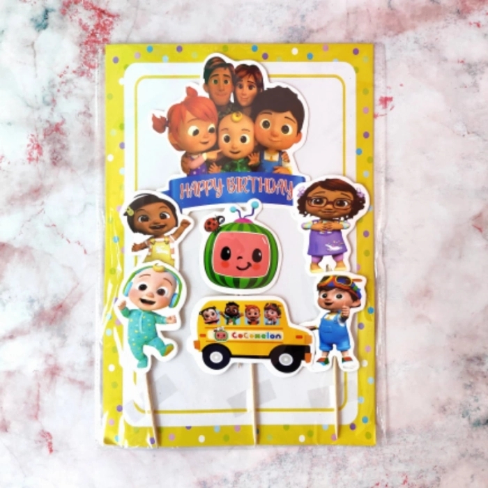 Cocomelon Theme Topper