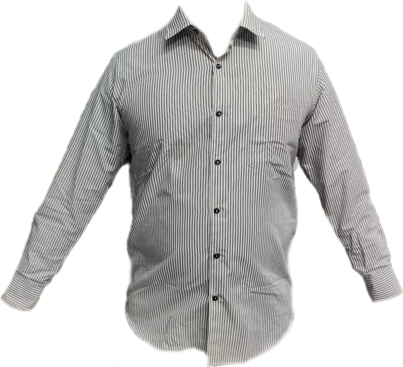 Cotton Blended Stripes Shirt