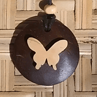 Coconut Shell Pendant
