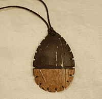 Coconut Shell Pendant